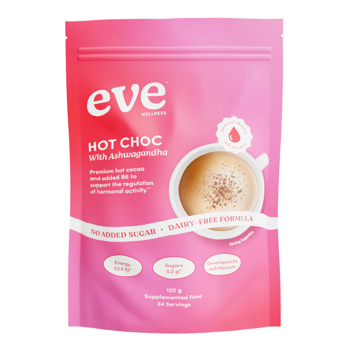 Eve Hot Choc with Ashwagandha 120g