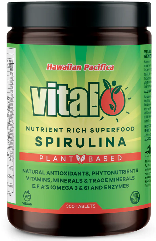 Vital Spirulina Hawaiian Pacifica Tablets 300