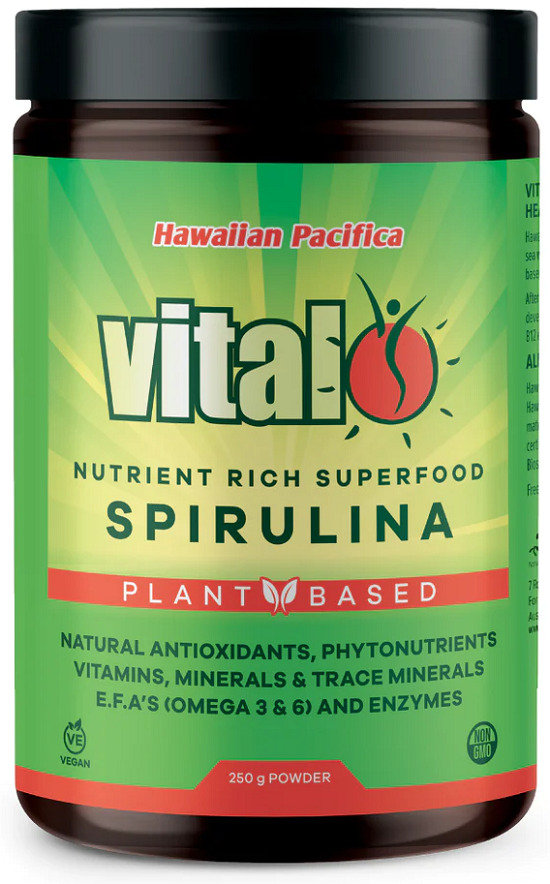 Vital Spirulina Hawaiian Pacifica Powder 250g